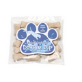 Mini Dog Bones in Bag with Paw Magnet